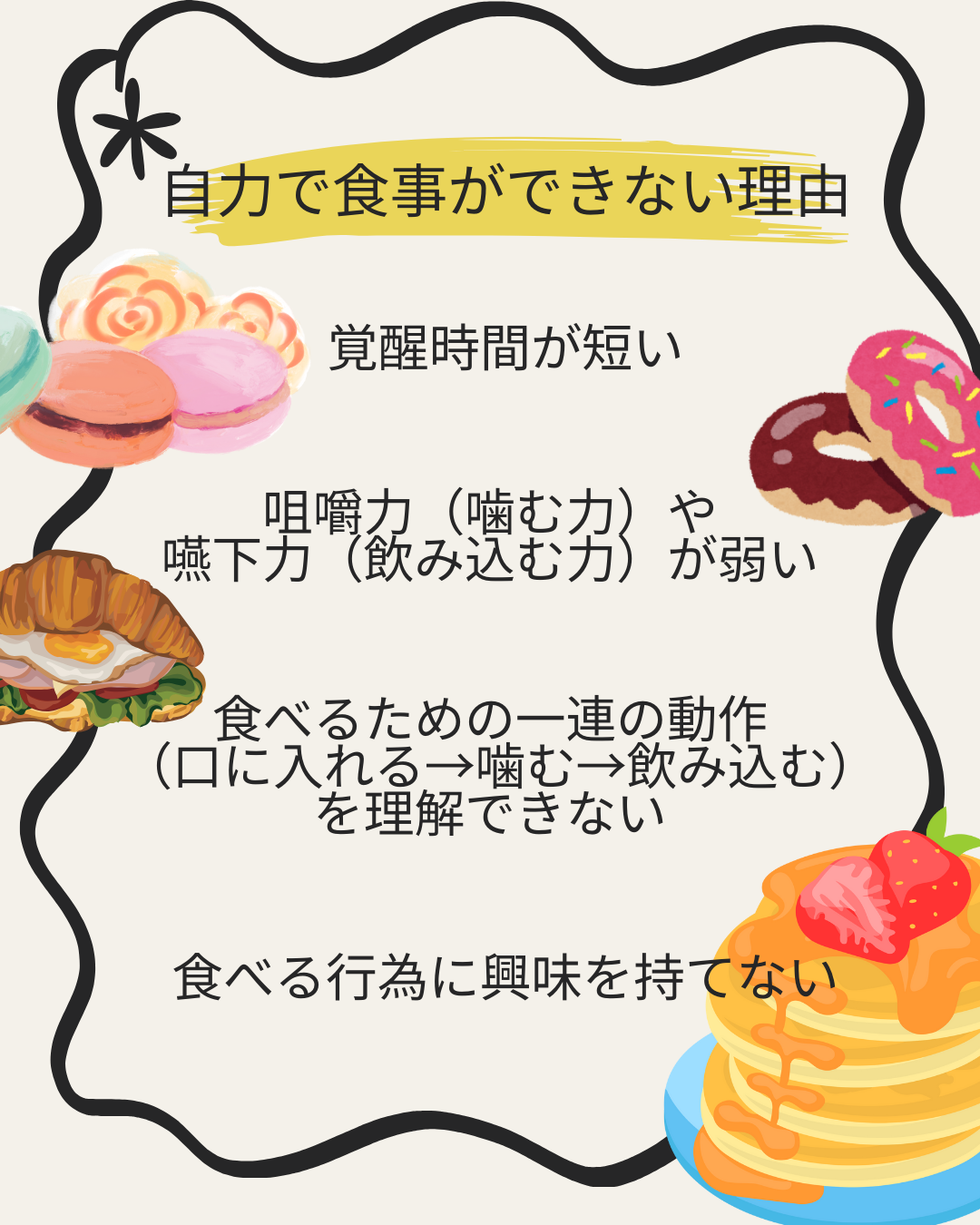 F-1　医ケア児の食事①　どうやって食べる？